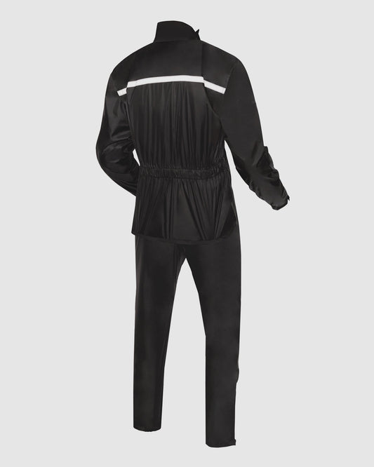 Rain 2-teiliger Regenanzug Schwarz