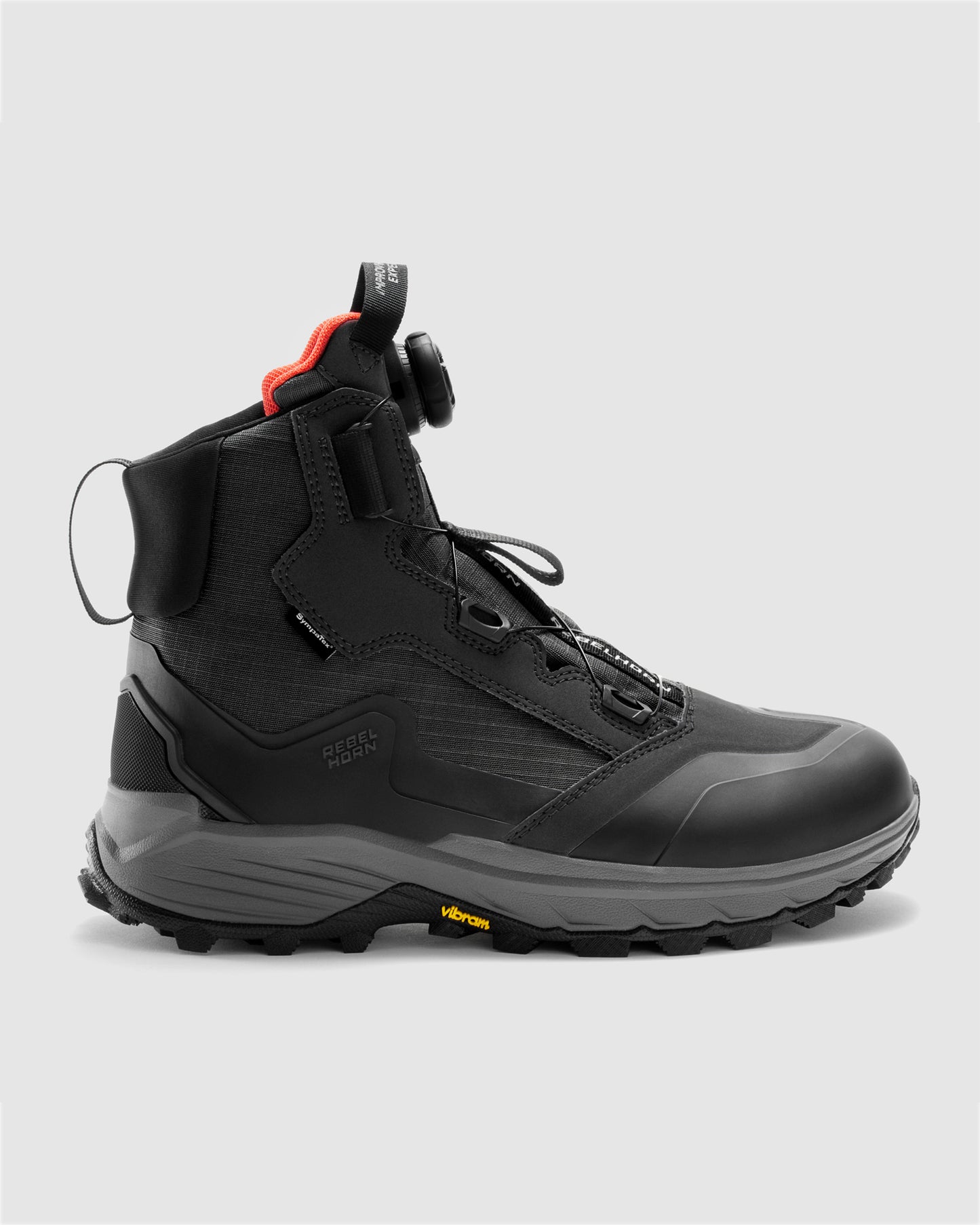 Defender Motorradstiefel Schwarz