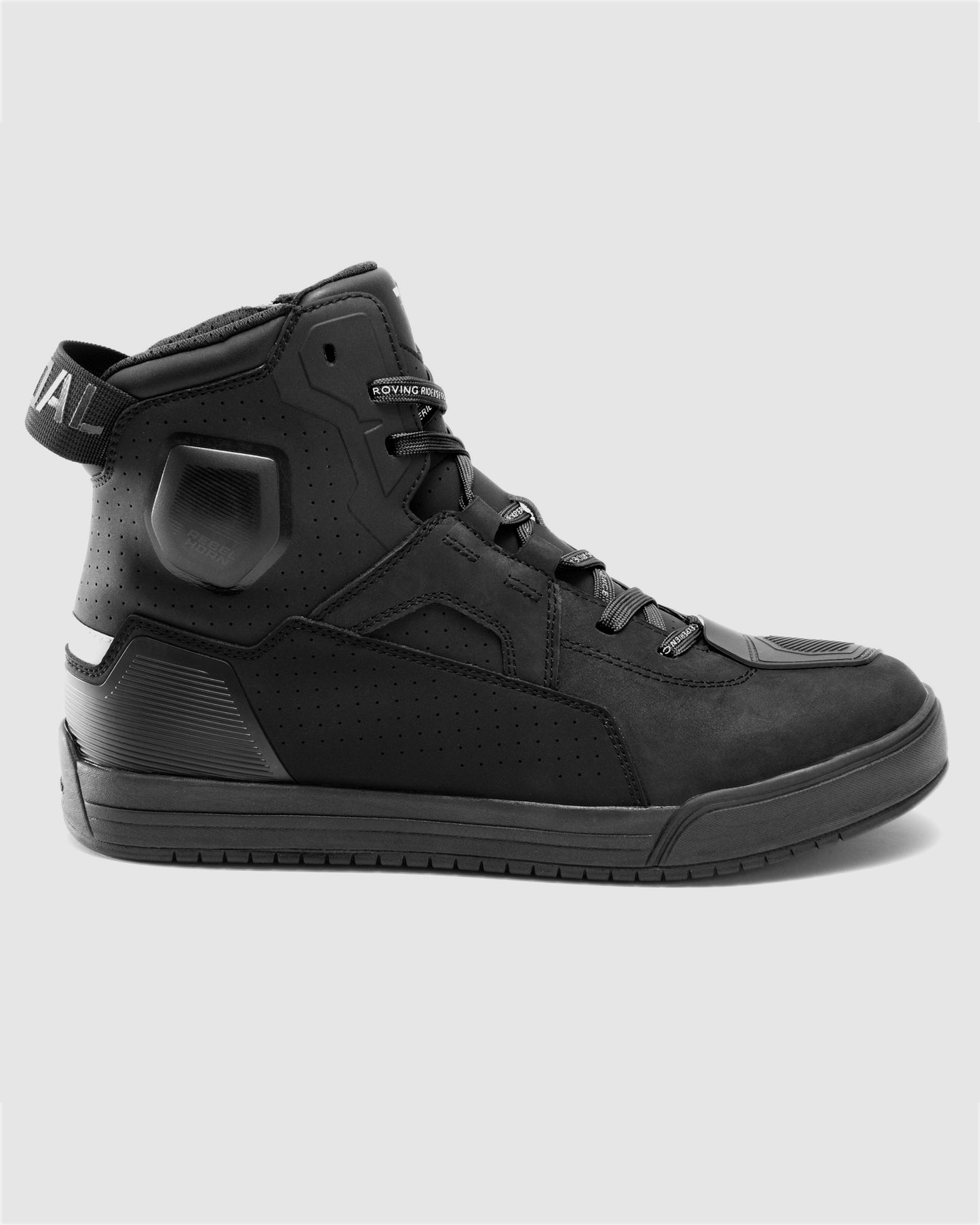 Vandal II Motorradstiefel Schwarz