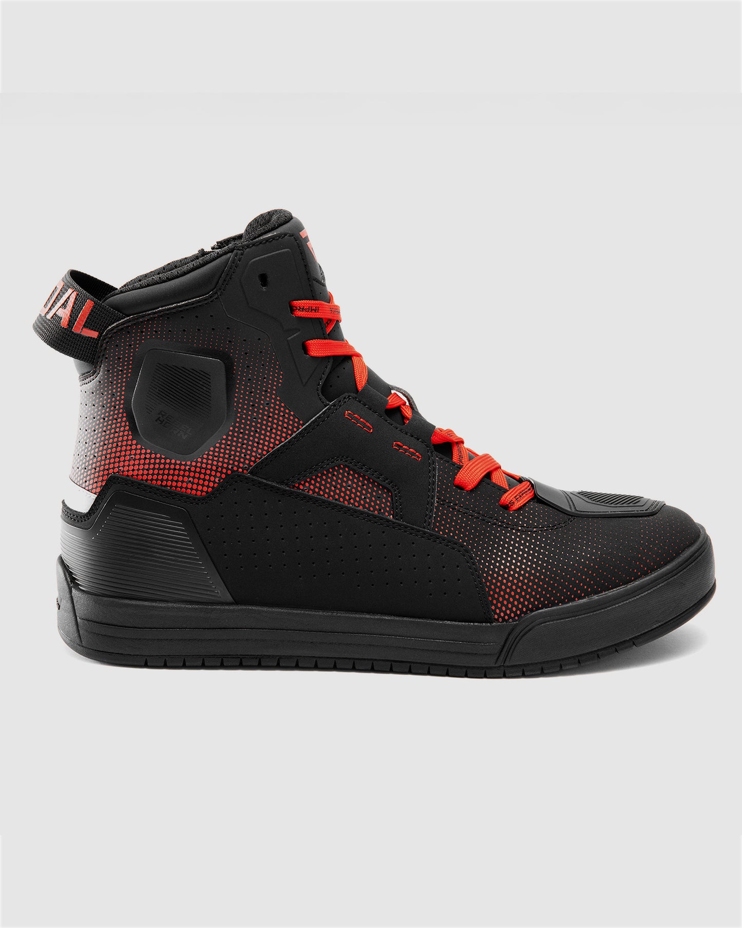 Vandal II Motorradstiefel Rot