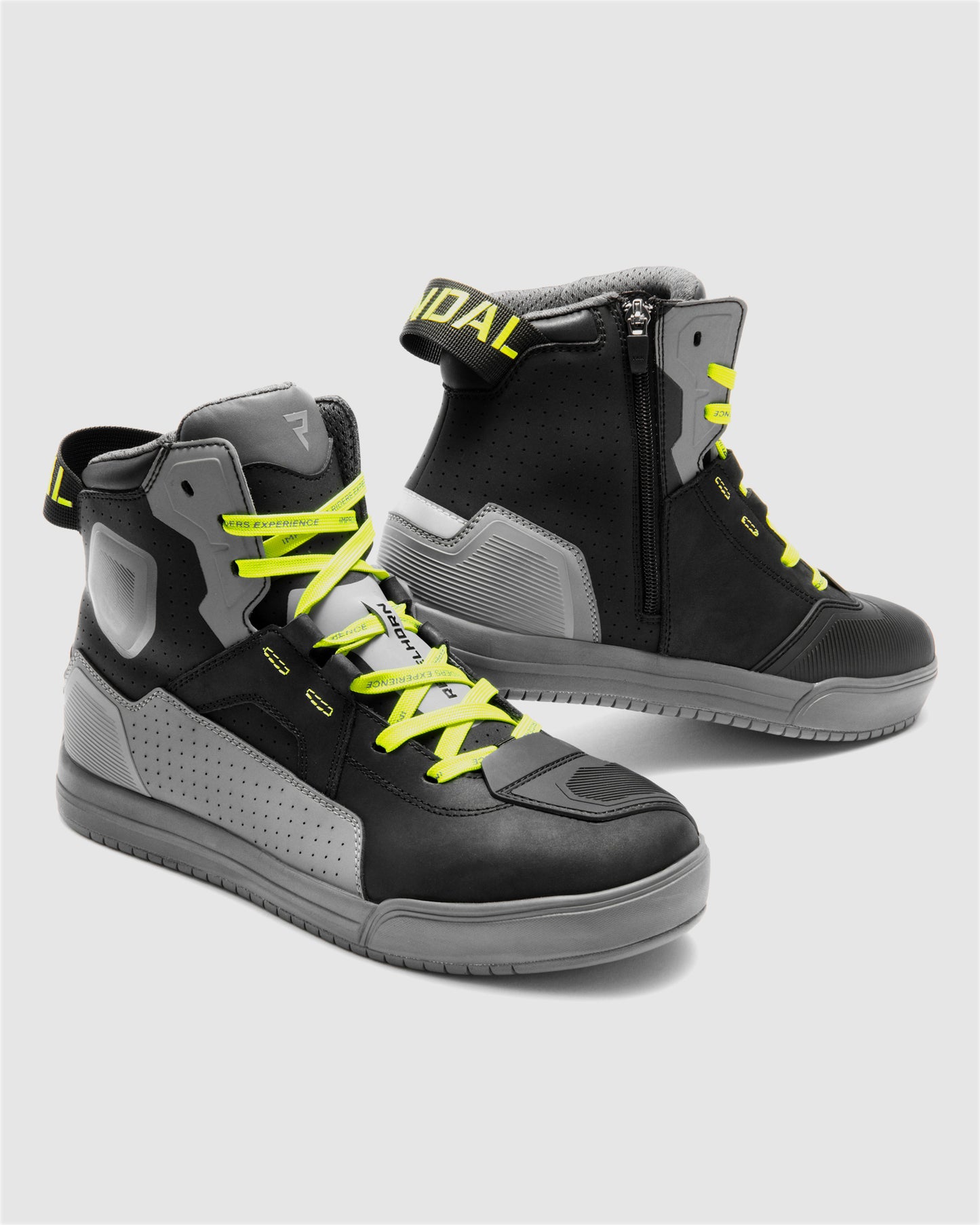 Vandal II Motorradstiefel Grau