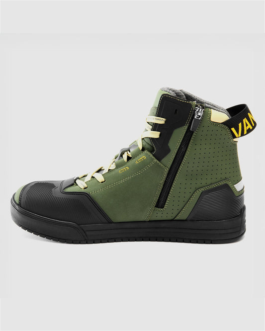 Vandal II Motorradstiefel Oliv