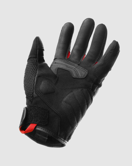 Core Motorradhandschuhe Rot