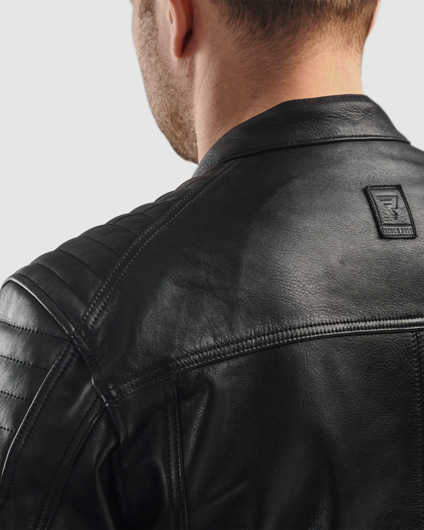 Hunter II Lederjacke Schwarz