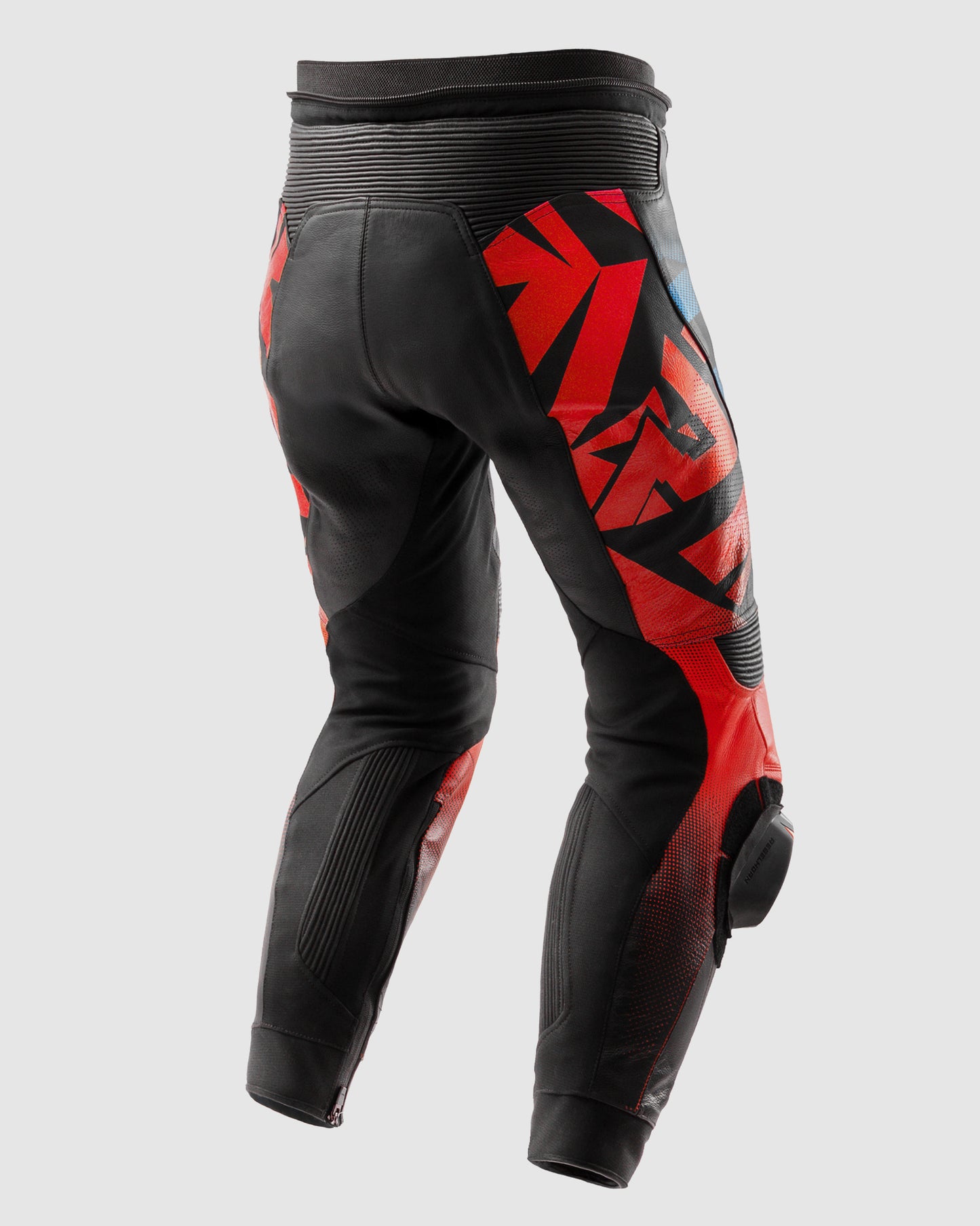 Inferno Motorradhose Blau Rot
