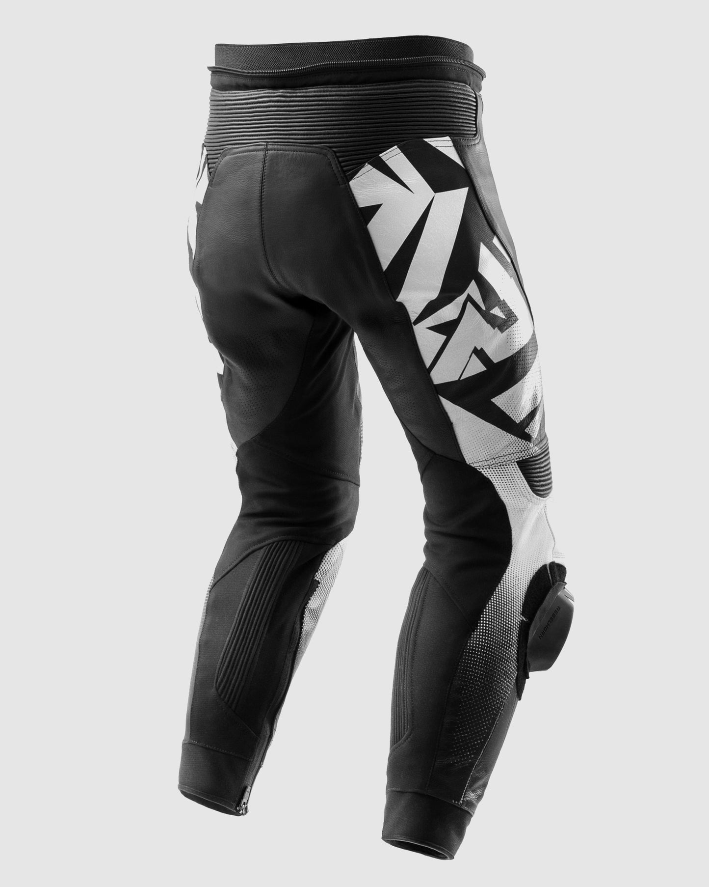 Inferno Motorradhose Schwarz Weiß