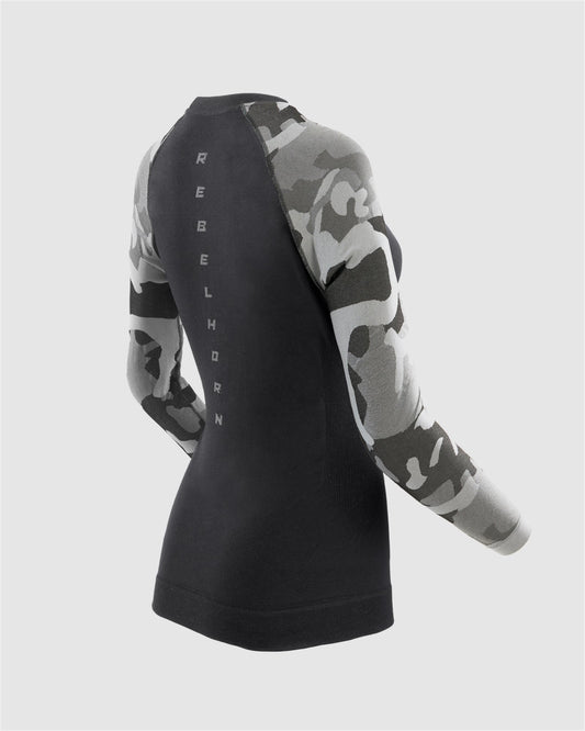 Freeze II Damen Funktionshemd Camo