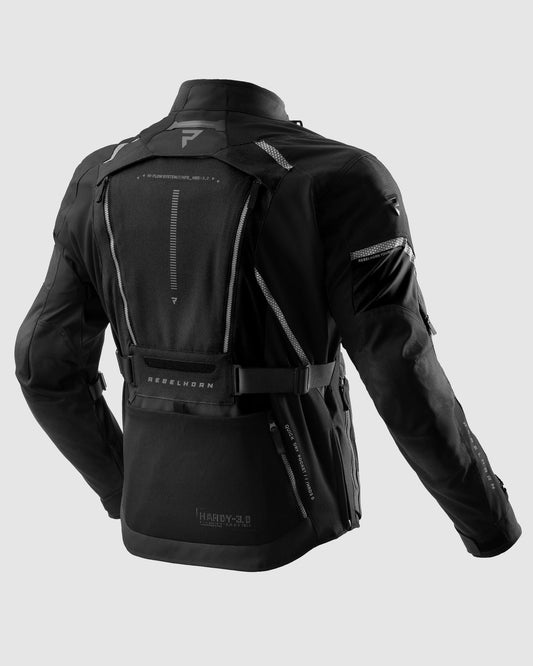 Hardy 3.0 Motorradjacke Schwarz