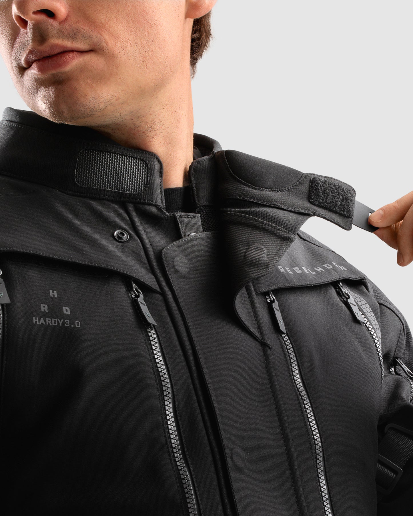Hardy 3.0 Motorradjacke Schwarz