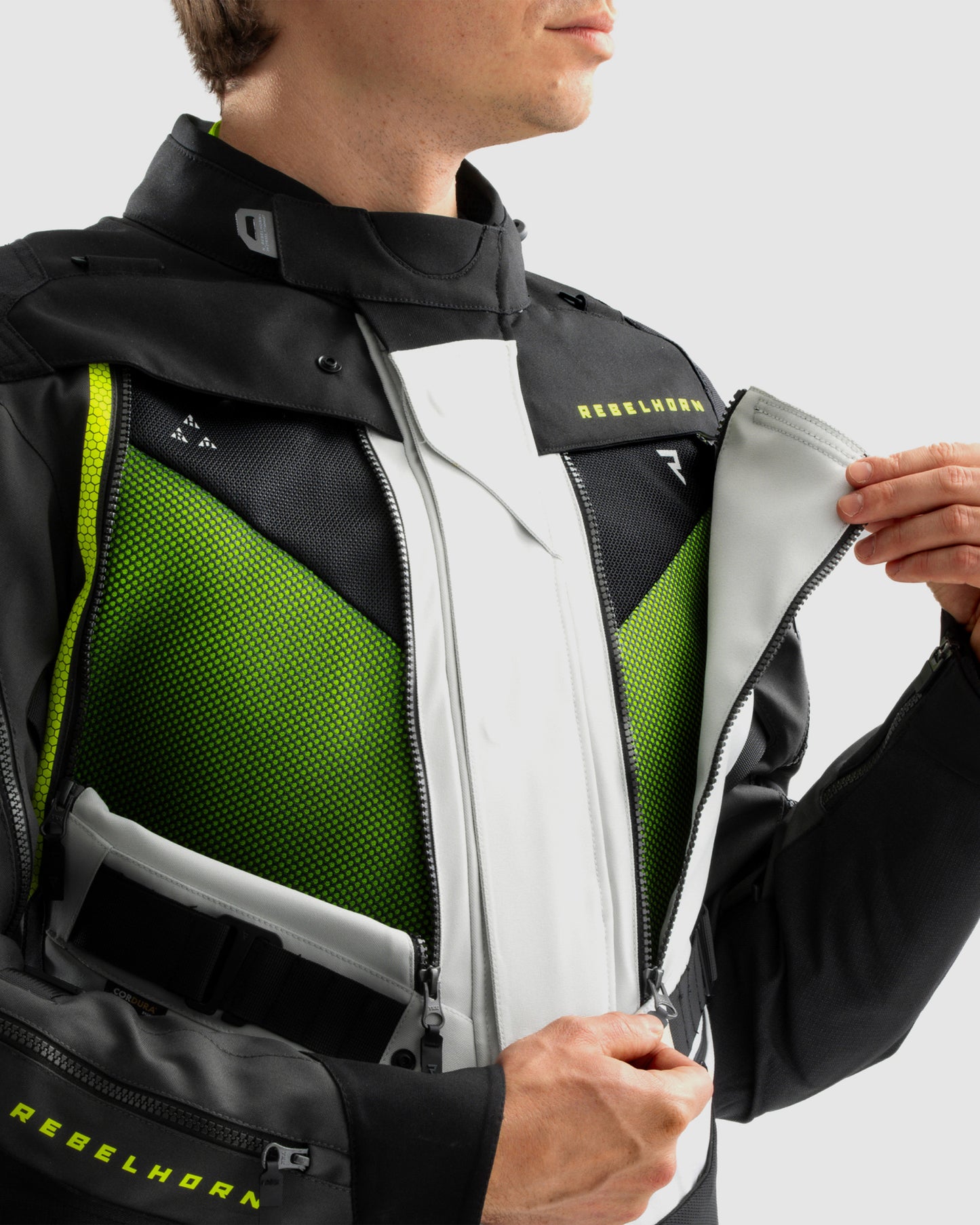 Hardy 3.0 Motorradjacke Grau