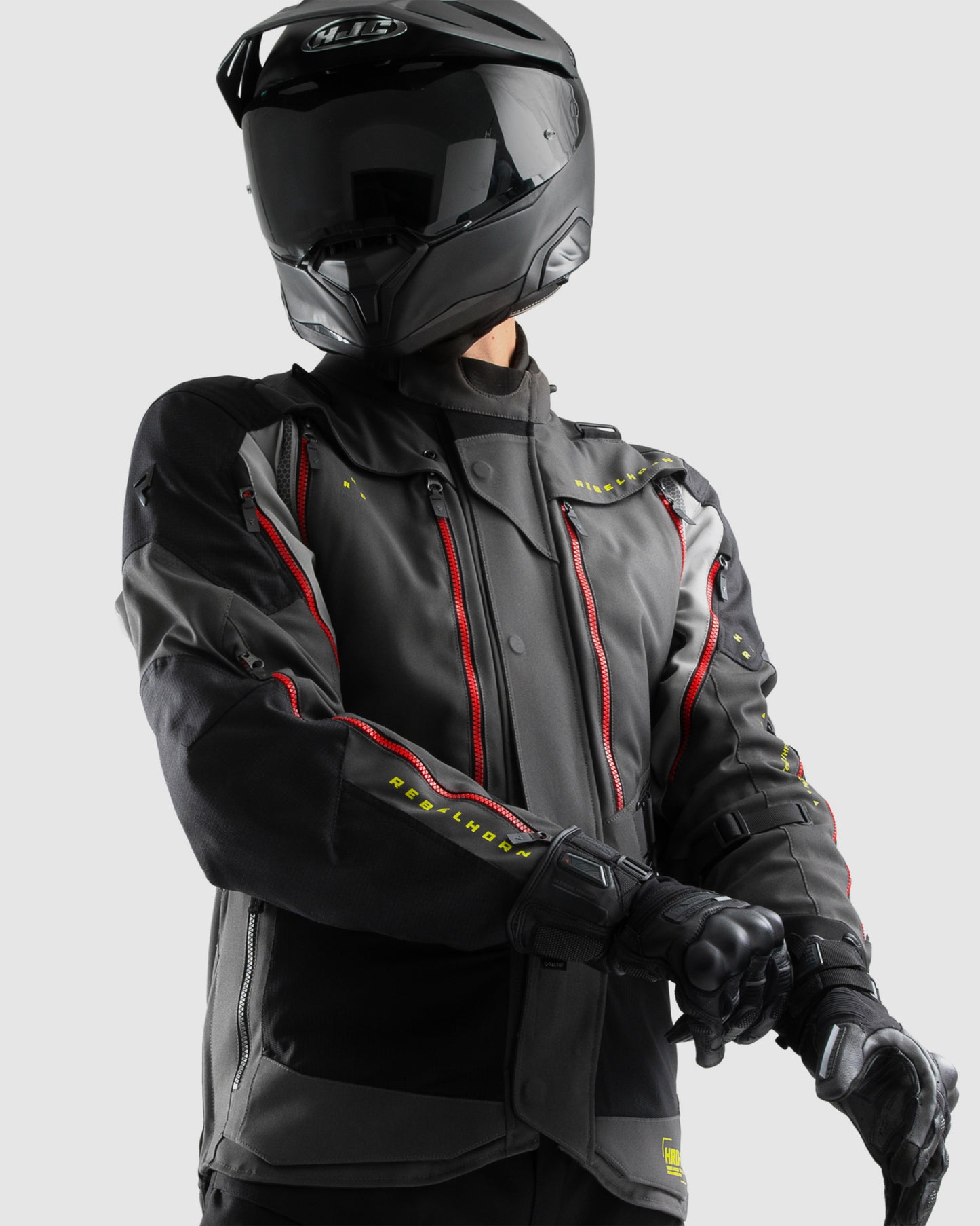 Hardy 3.0 Motorradjacke Anthrazit