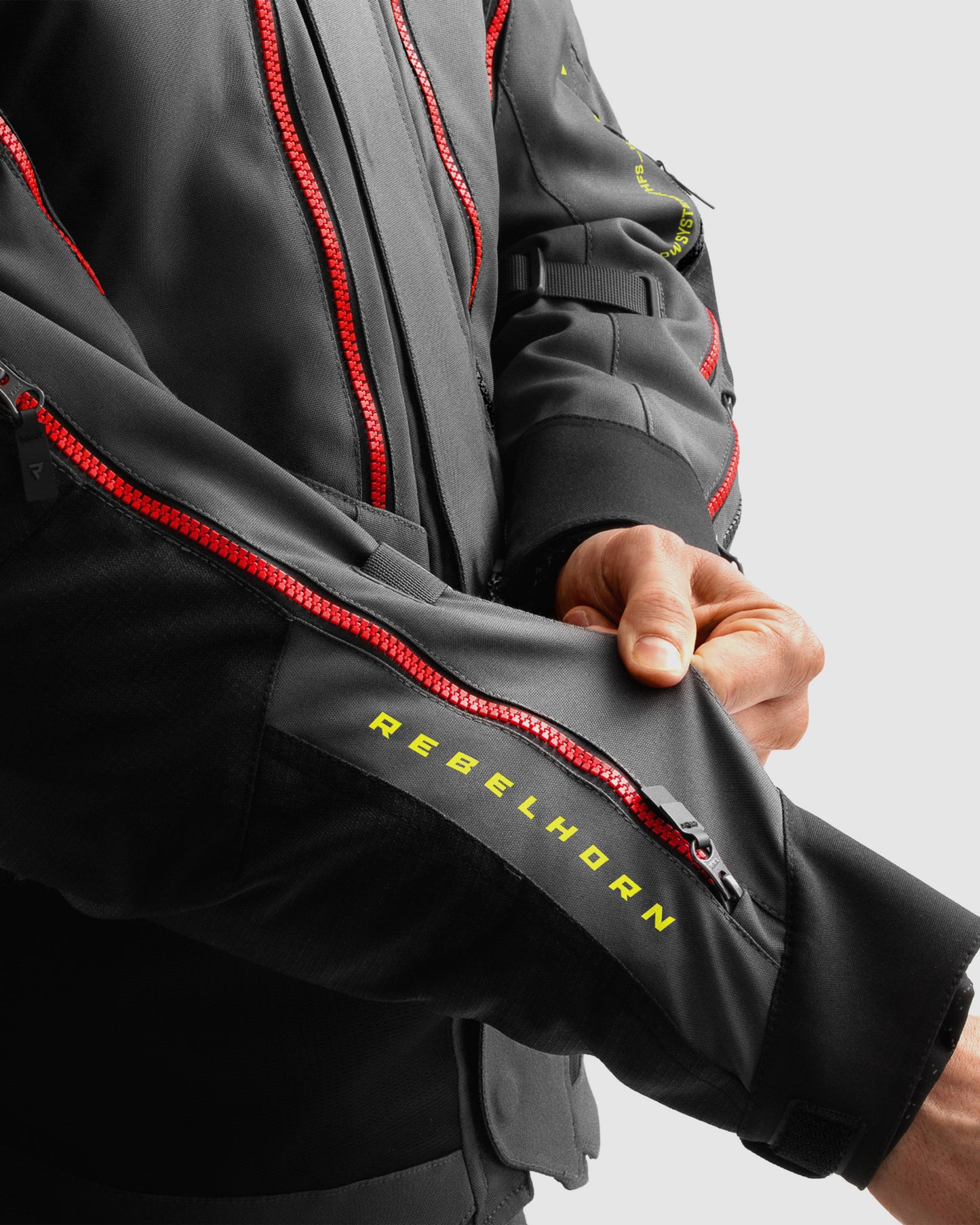 Hardy 3.0 Motorradjacke Anthrazit