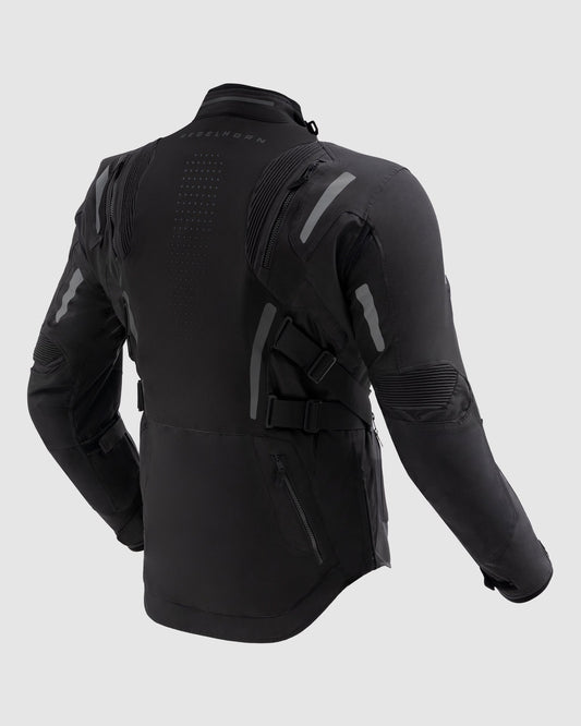 Hiker IV Motorradjacke Schwarz