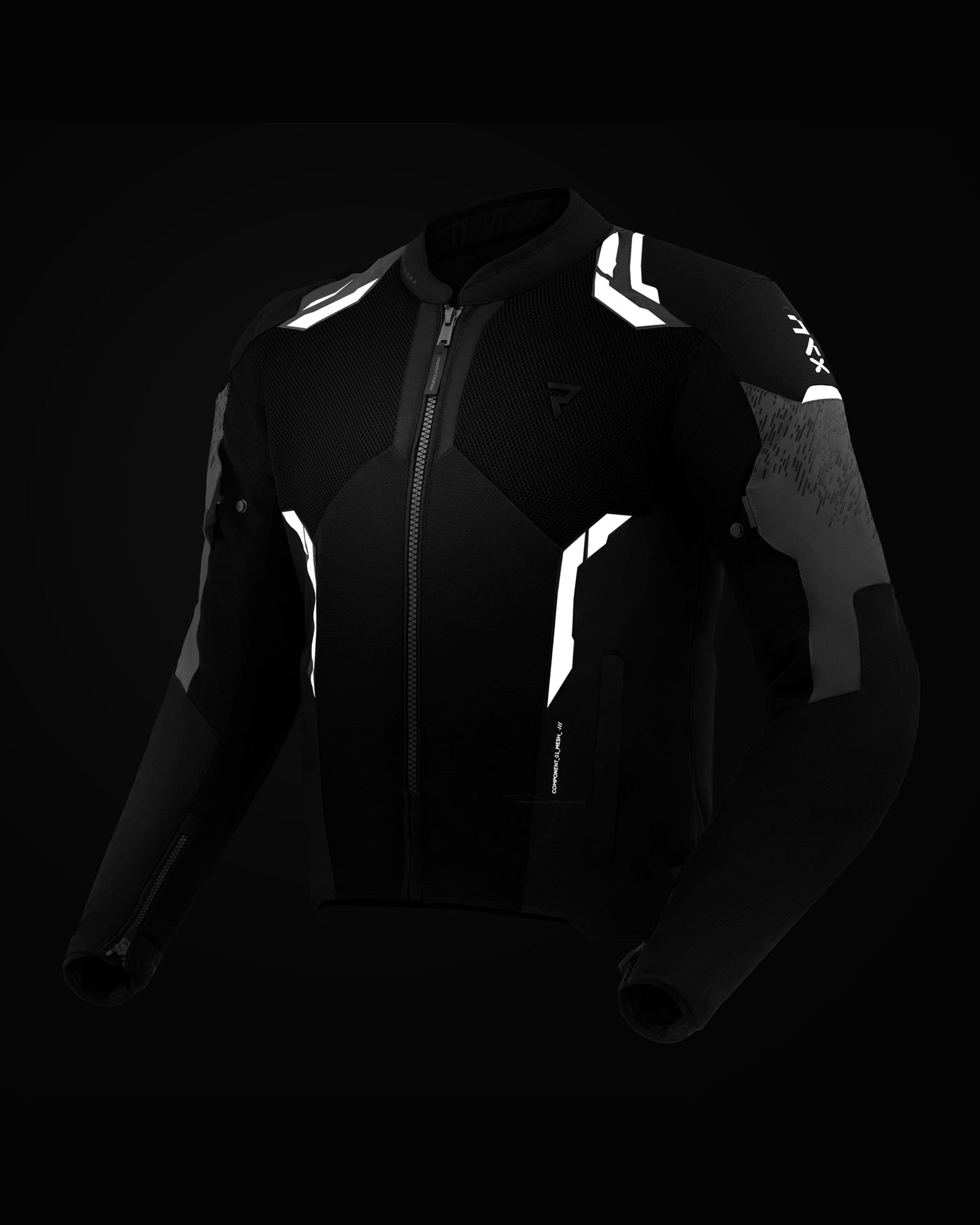 Jax Motorradjacke Grau