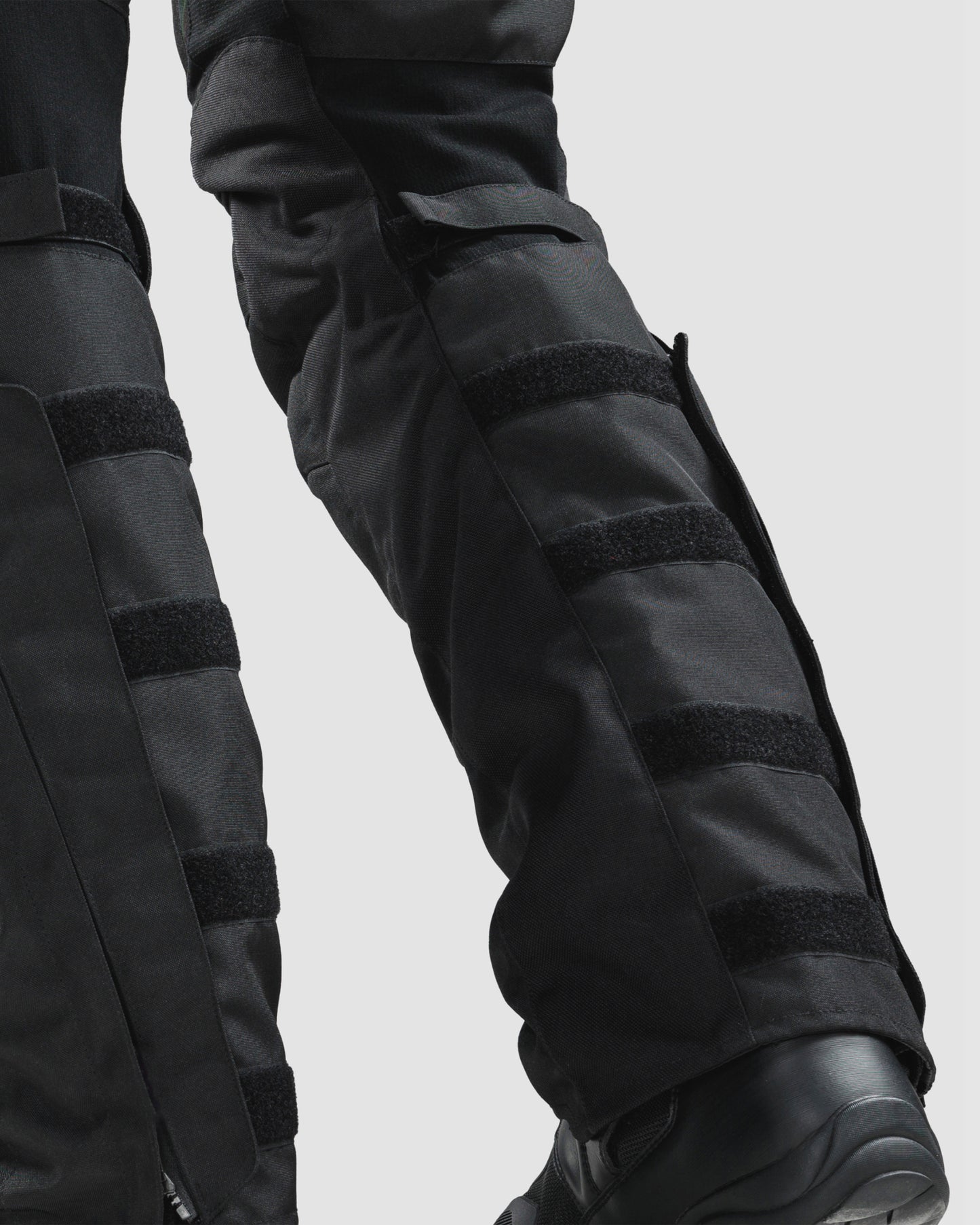 Cubby V Motorradhose Schwarz Lang