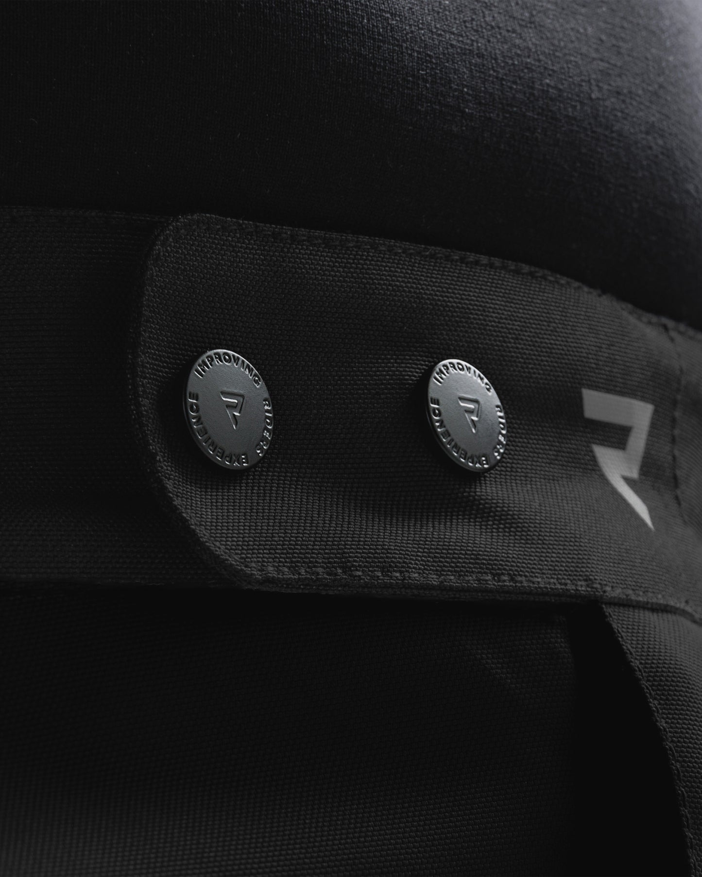 Cubby V Motorradhose Schwarz Lang
