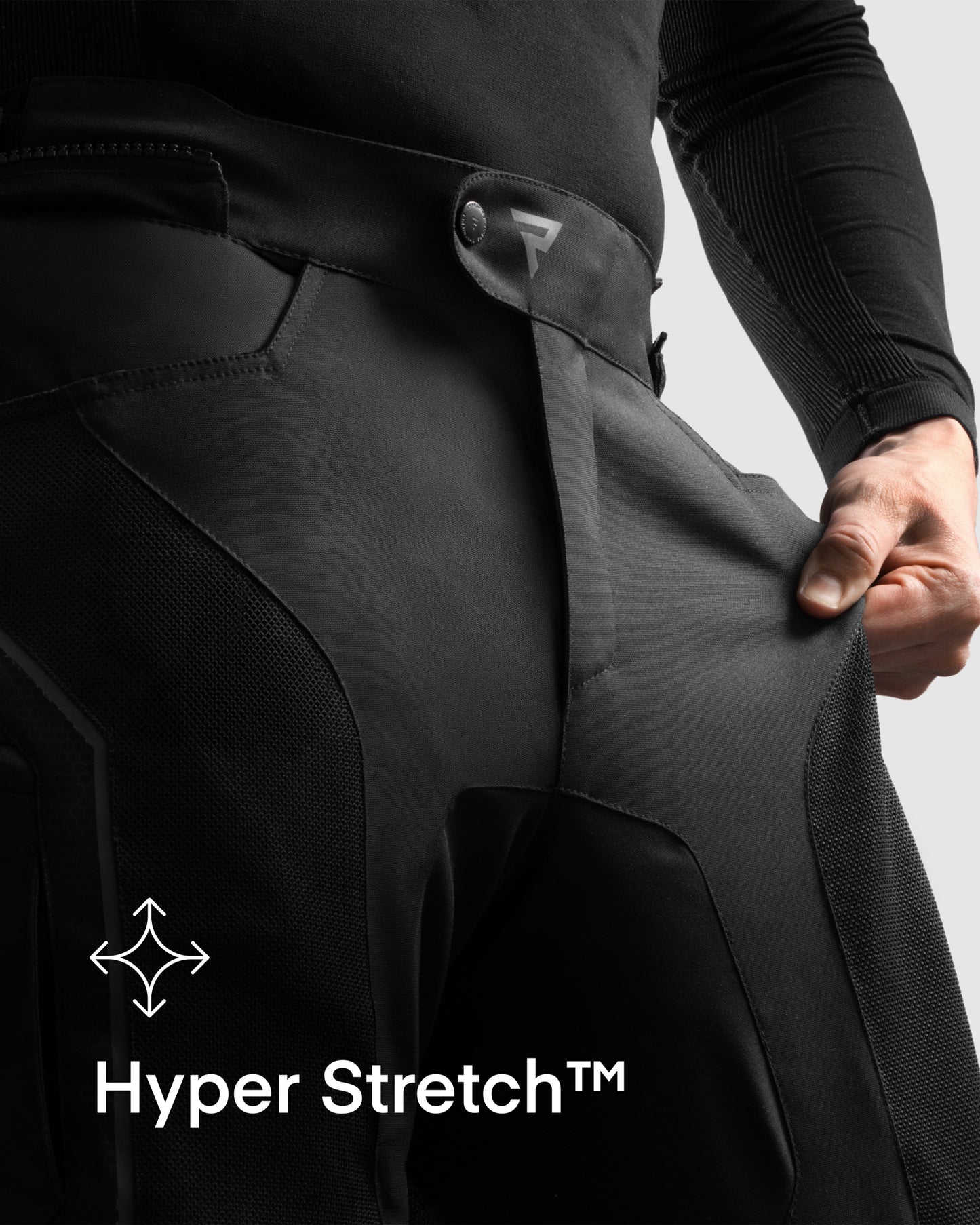 Hiflow V Motorradhose Schwarz