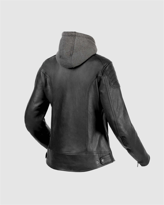 Impala Damen Lederjacke Schwarz