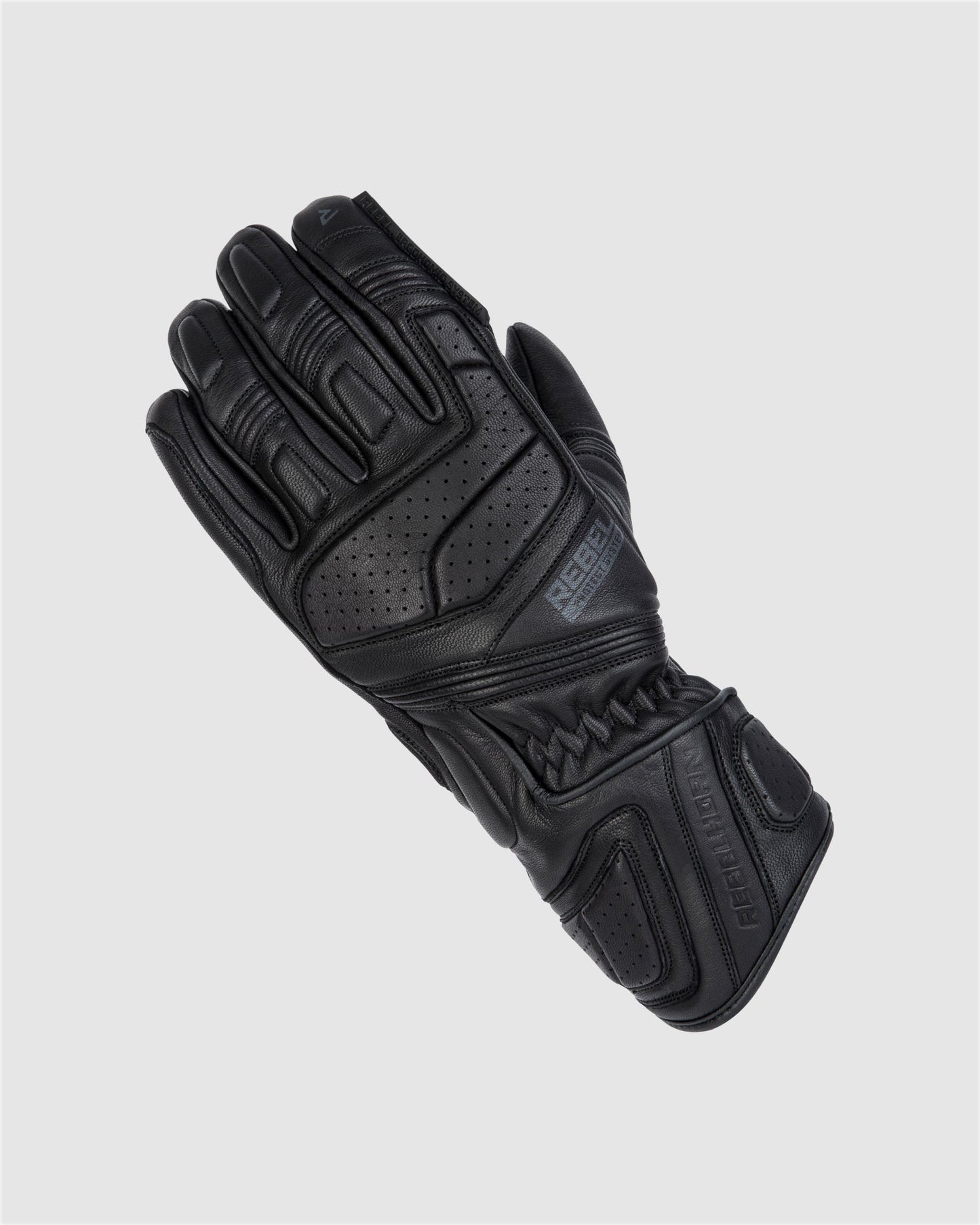 Hike II Motorradhandschuhe Schwarz