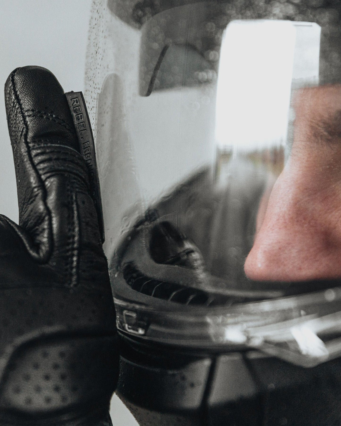 Hike II Motorradhandschuhe Schwarz