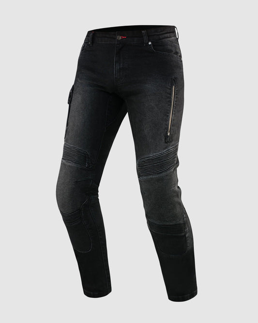 Vandal Motorrad-Jeans Schwarz