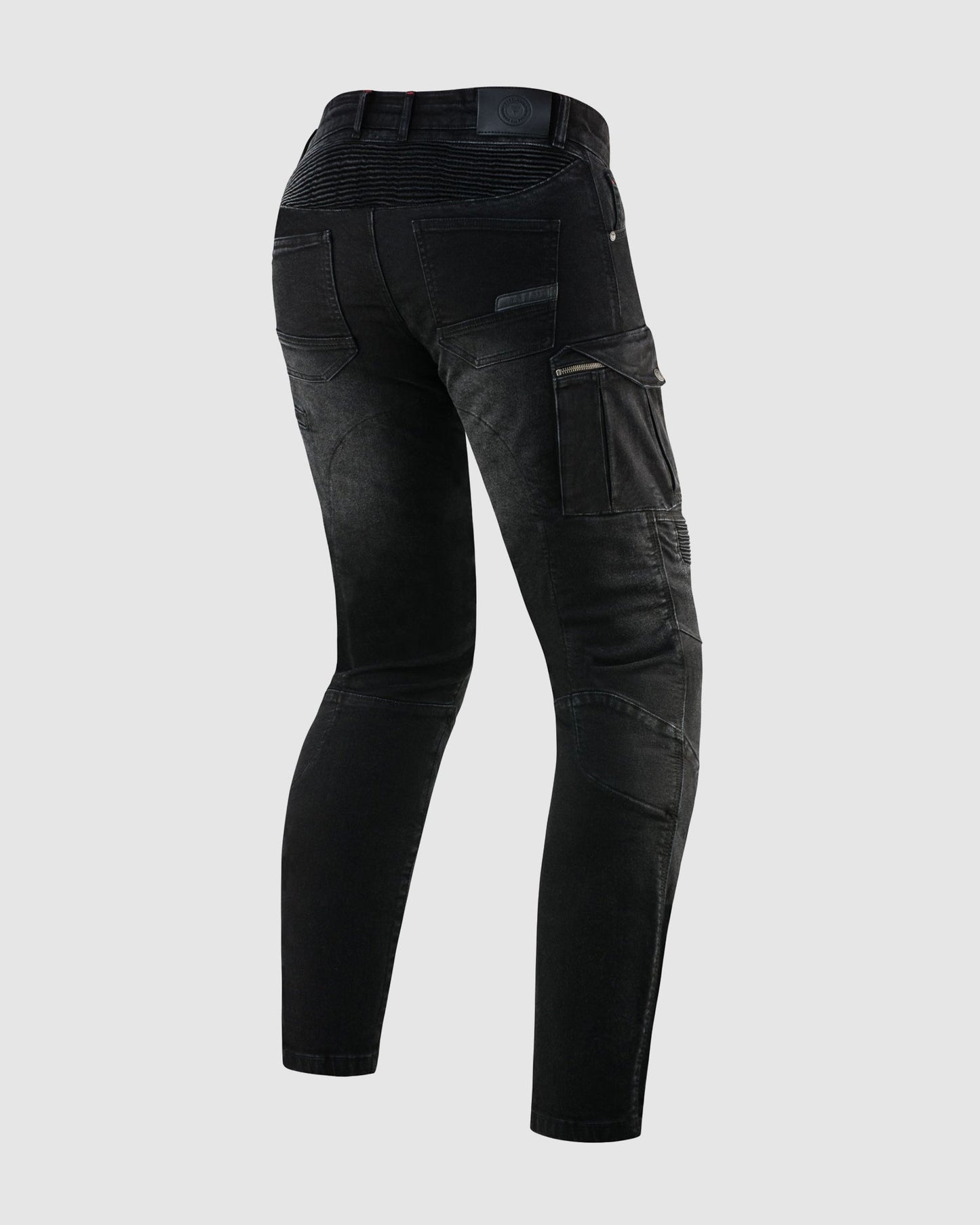 Vandal Motorrad-Jeans Schwarz