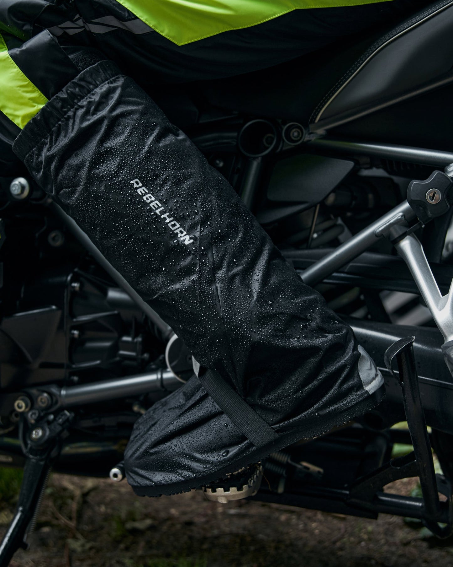 Thunder Stiefel-Regenschutz Schwarz