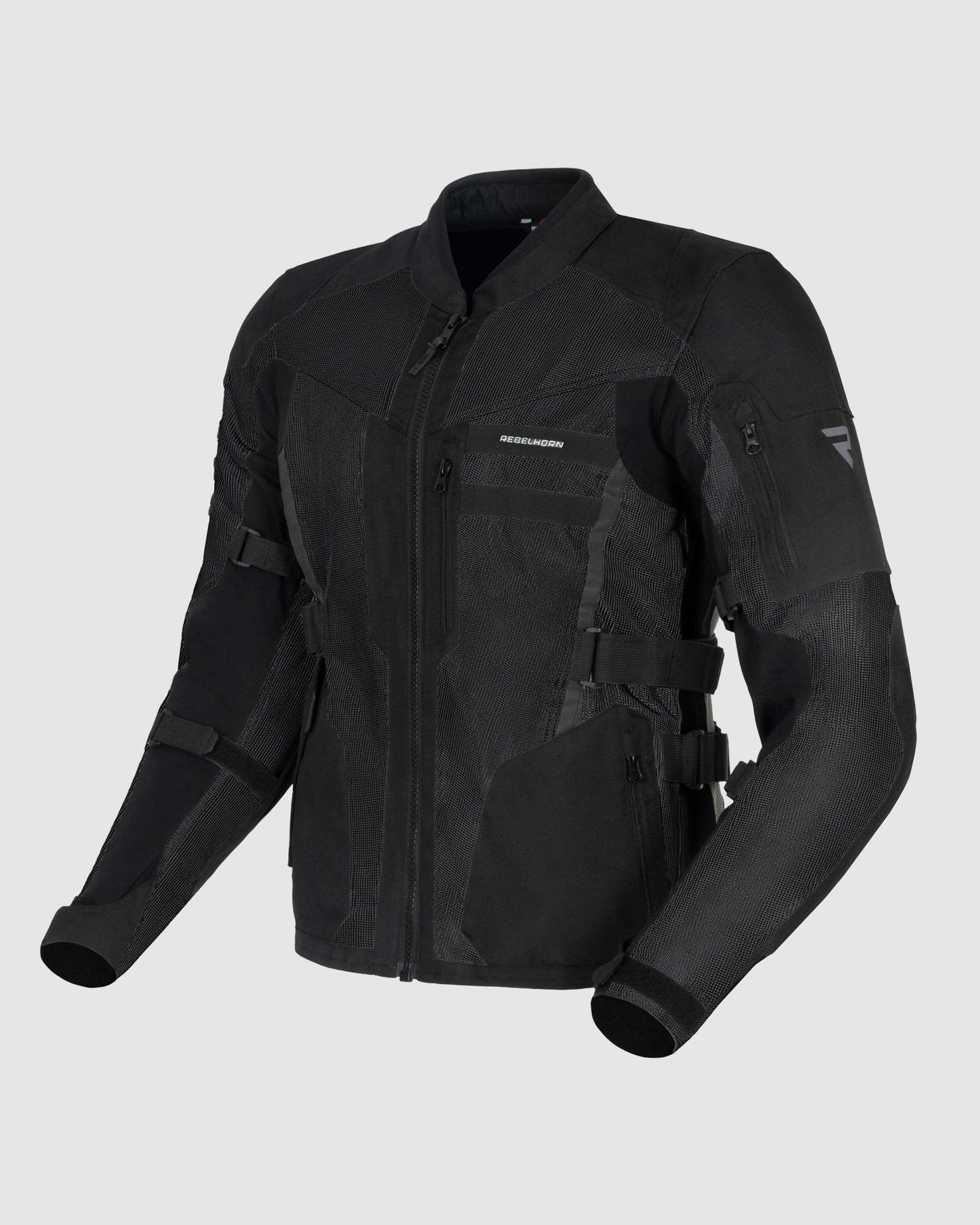 Scandal II Motorradjacke Schwarz