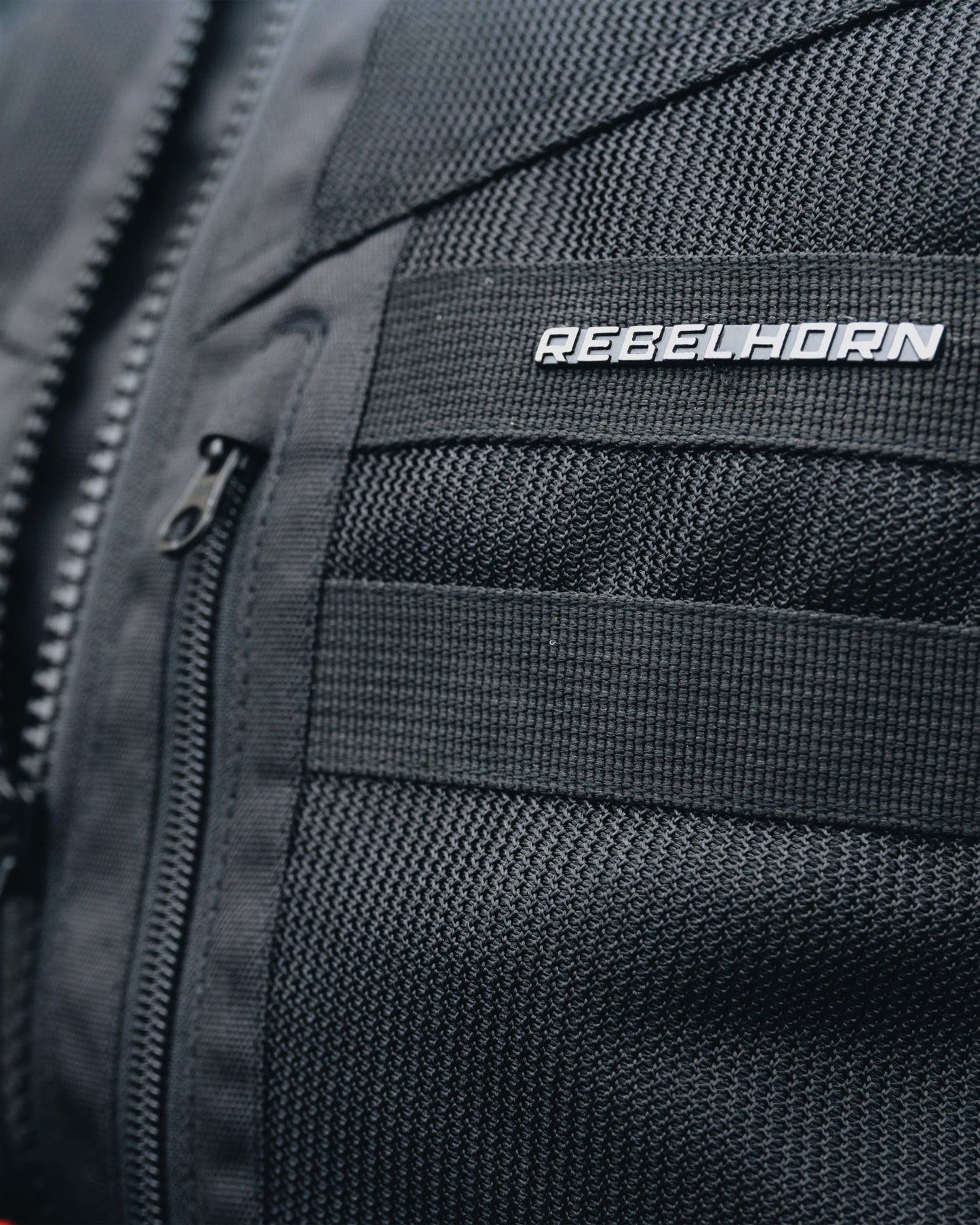 Scandal II Motorradjacke Schwarz