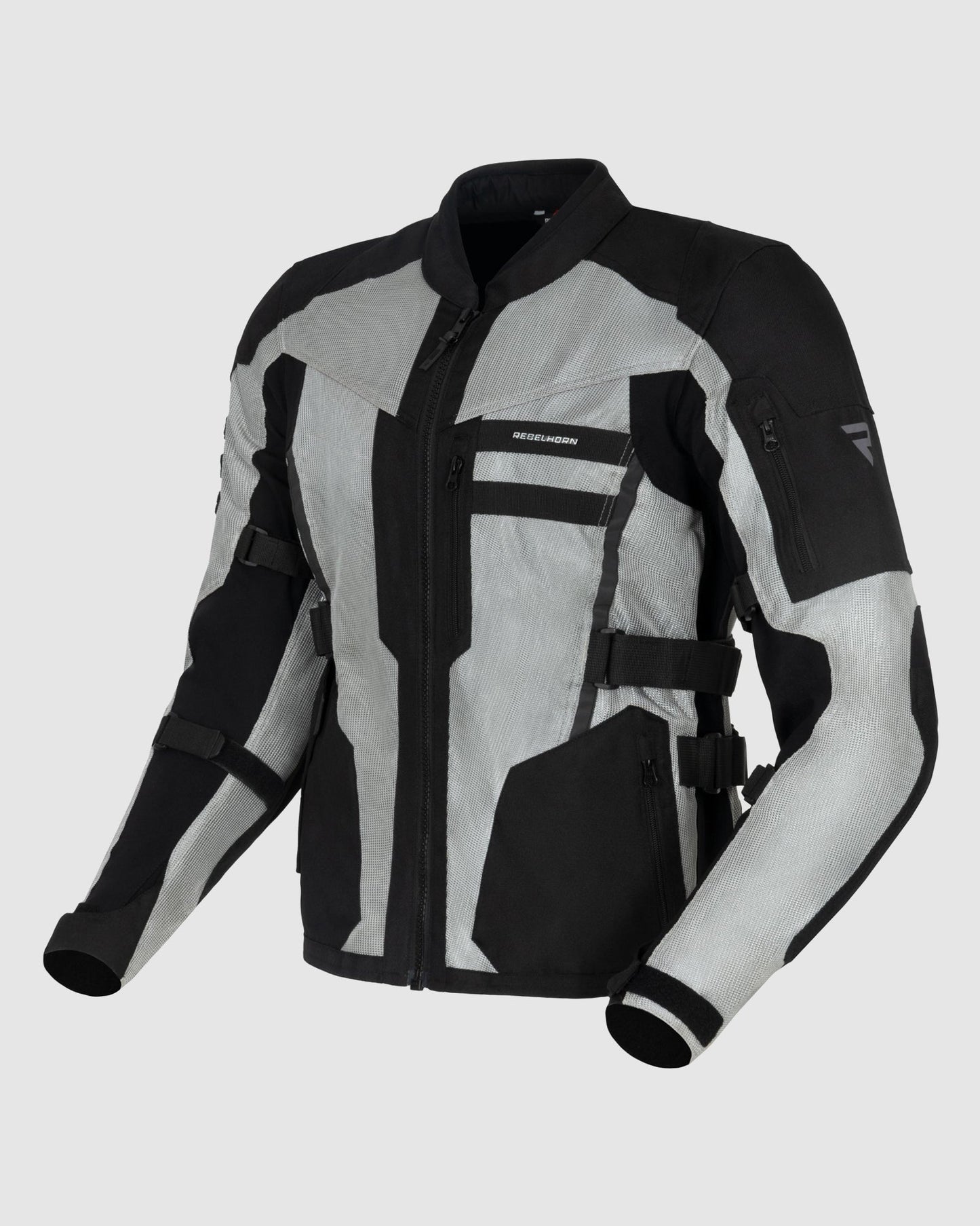 Scandal II Motorradjacke Grau