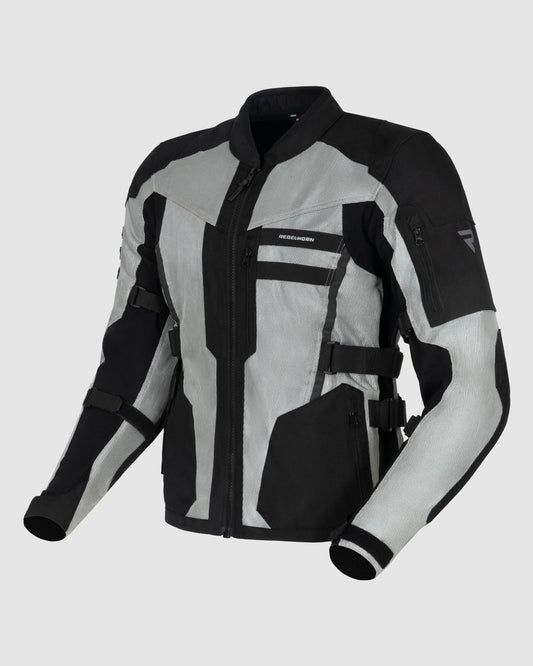 Scandal II Motorradjacke Grau