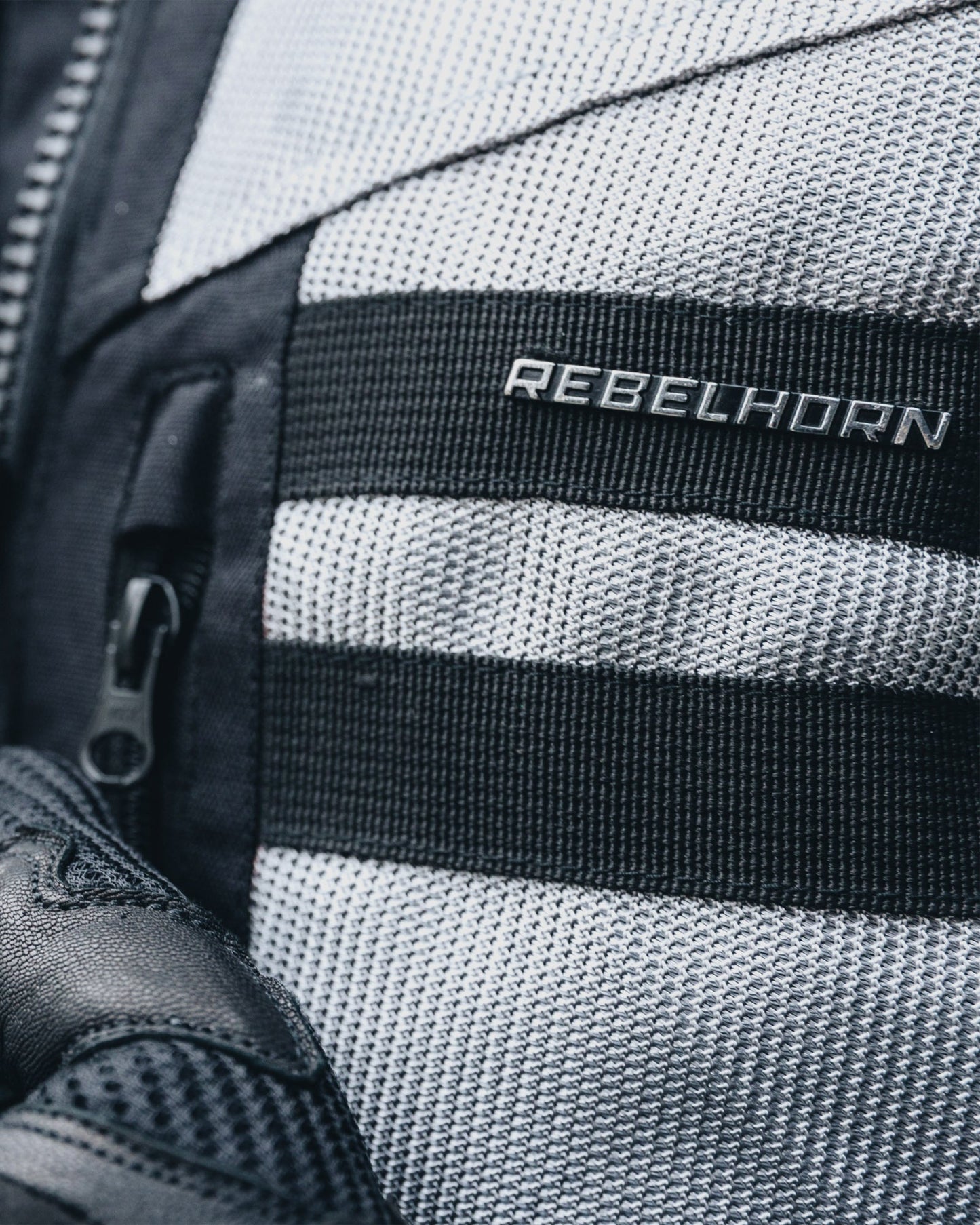 Scandal II Motorradjacke Grau