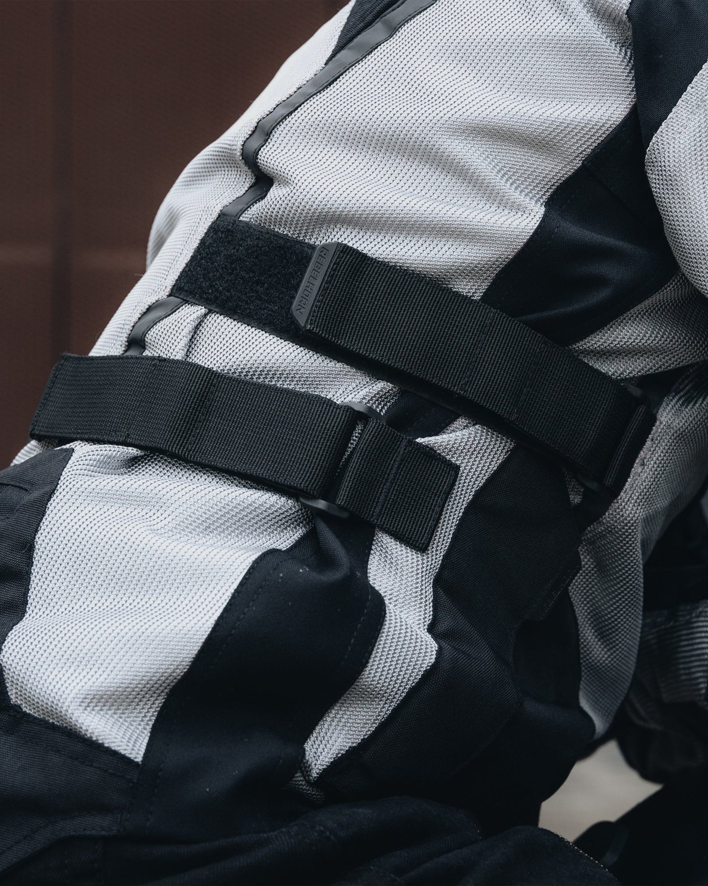 Scandal II Motorradjacke Grau