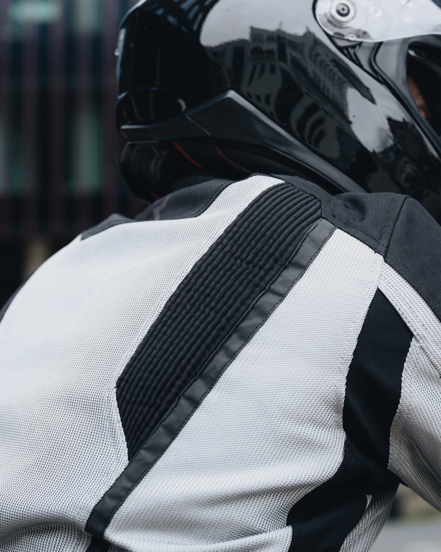 Scandal II Motorradjacke Grau