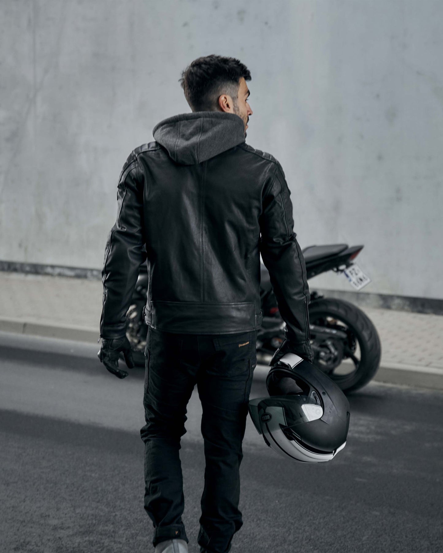 Impala Lederjacke Schwarz