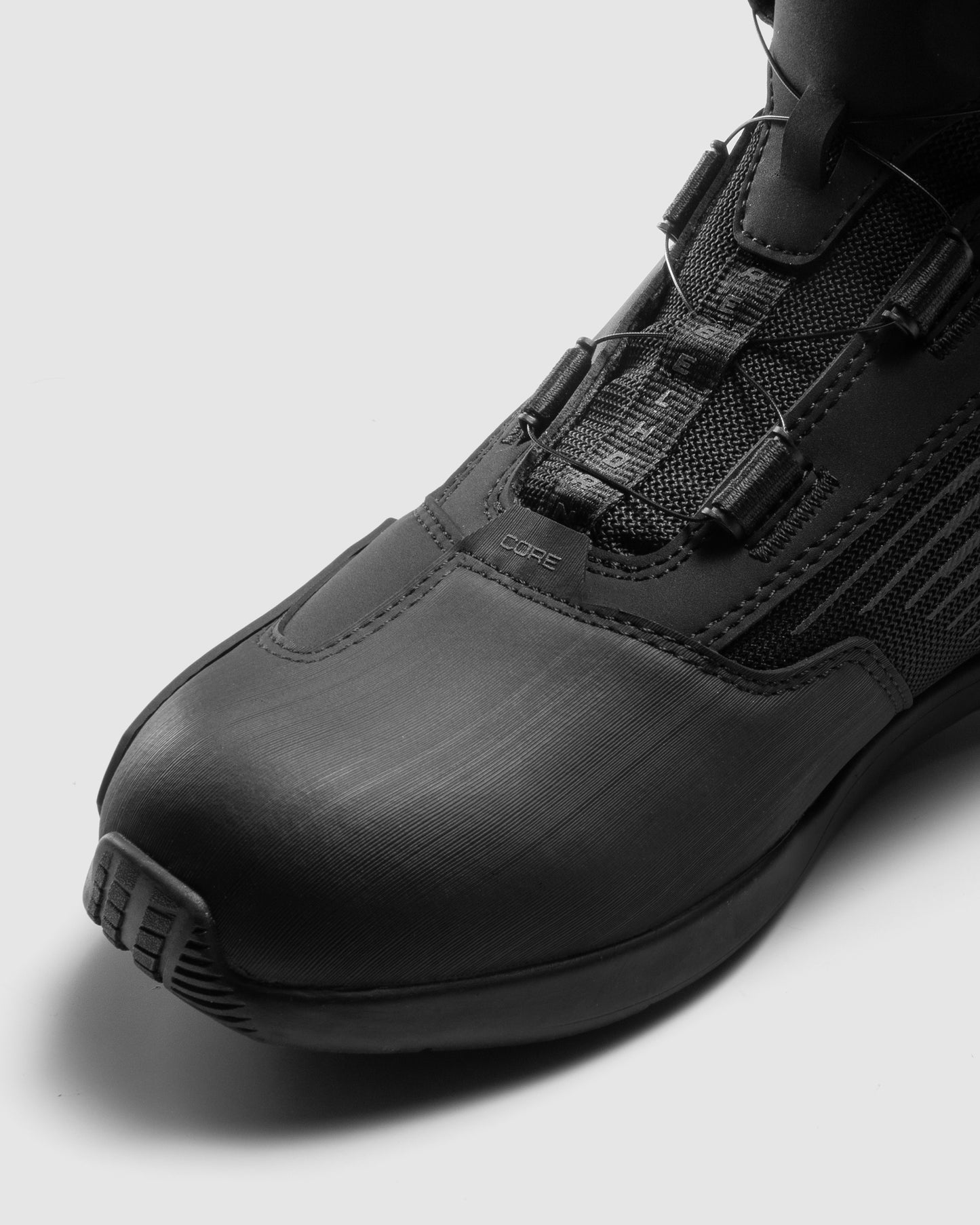 Core Motorradstiefel Schwarz