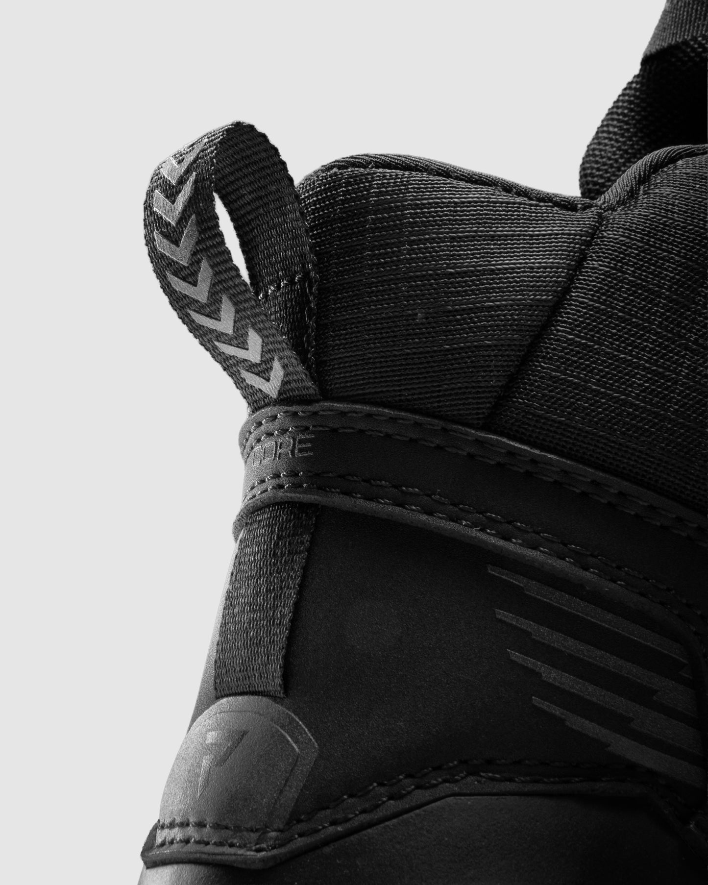 Core Motorradstiefel Schwarz