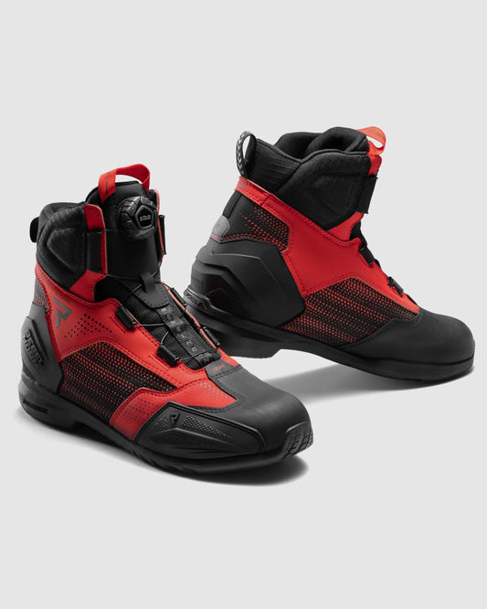 Core Motorradstiefel Rot