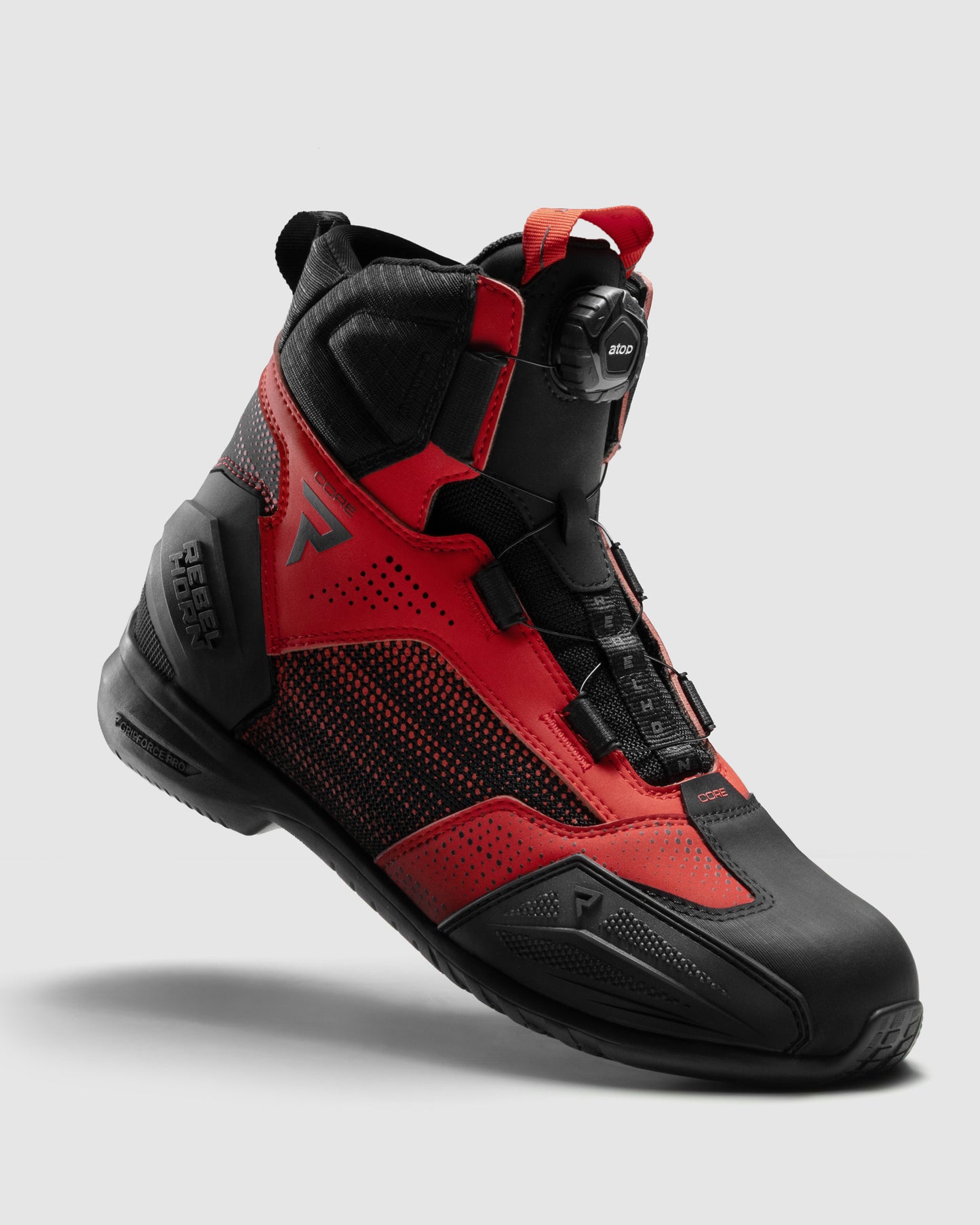 Core Motorradstiefel Rot