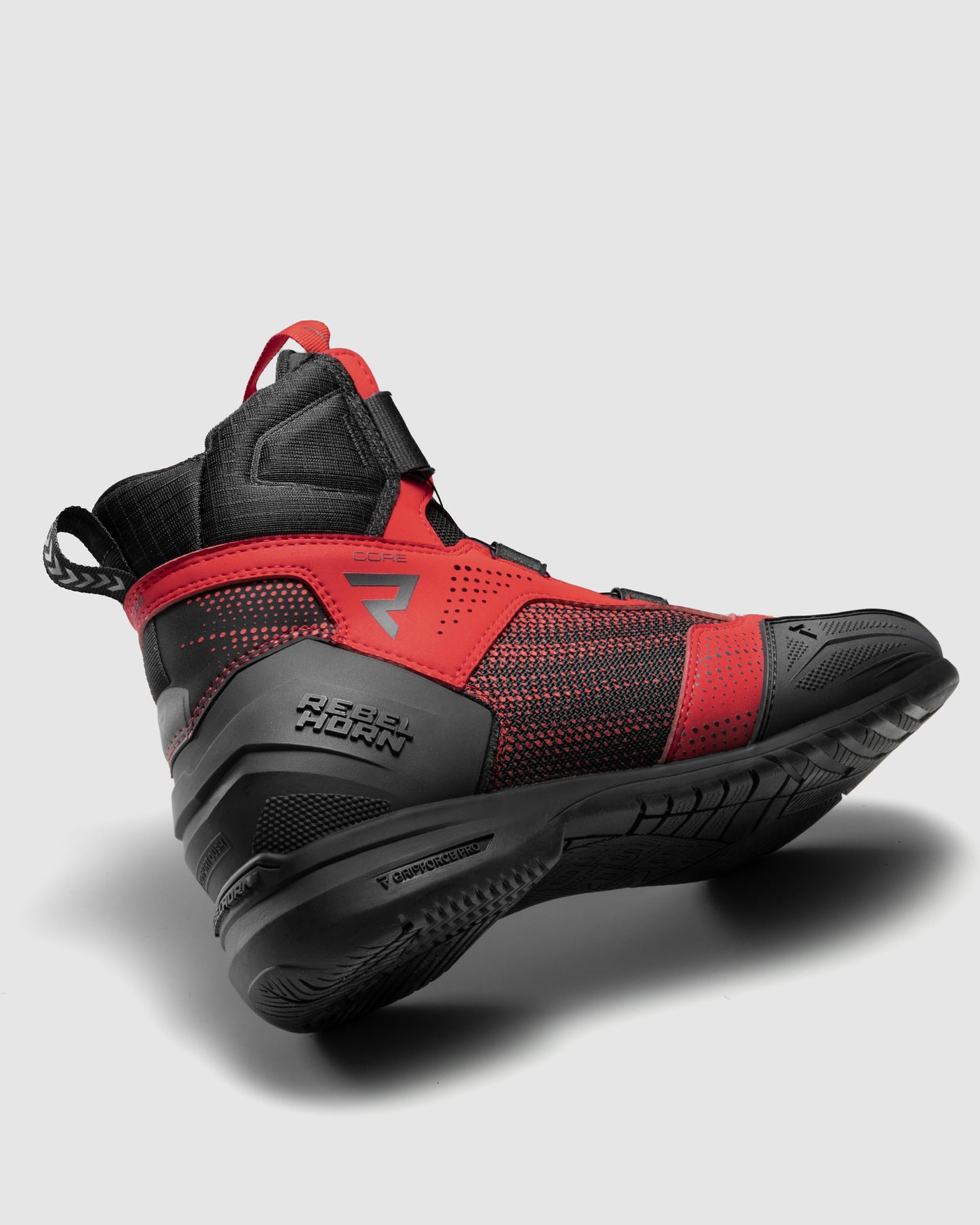 Core Motorradstiefel Rot
