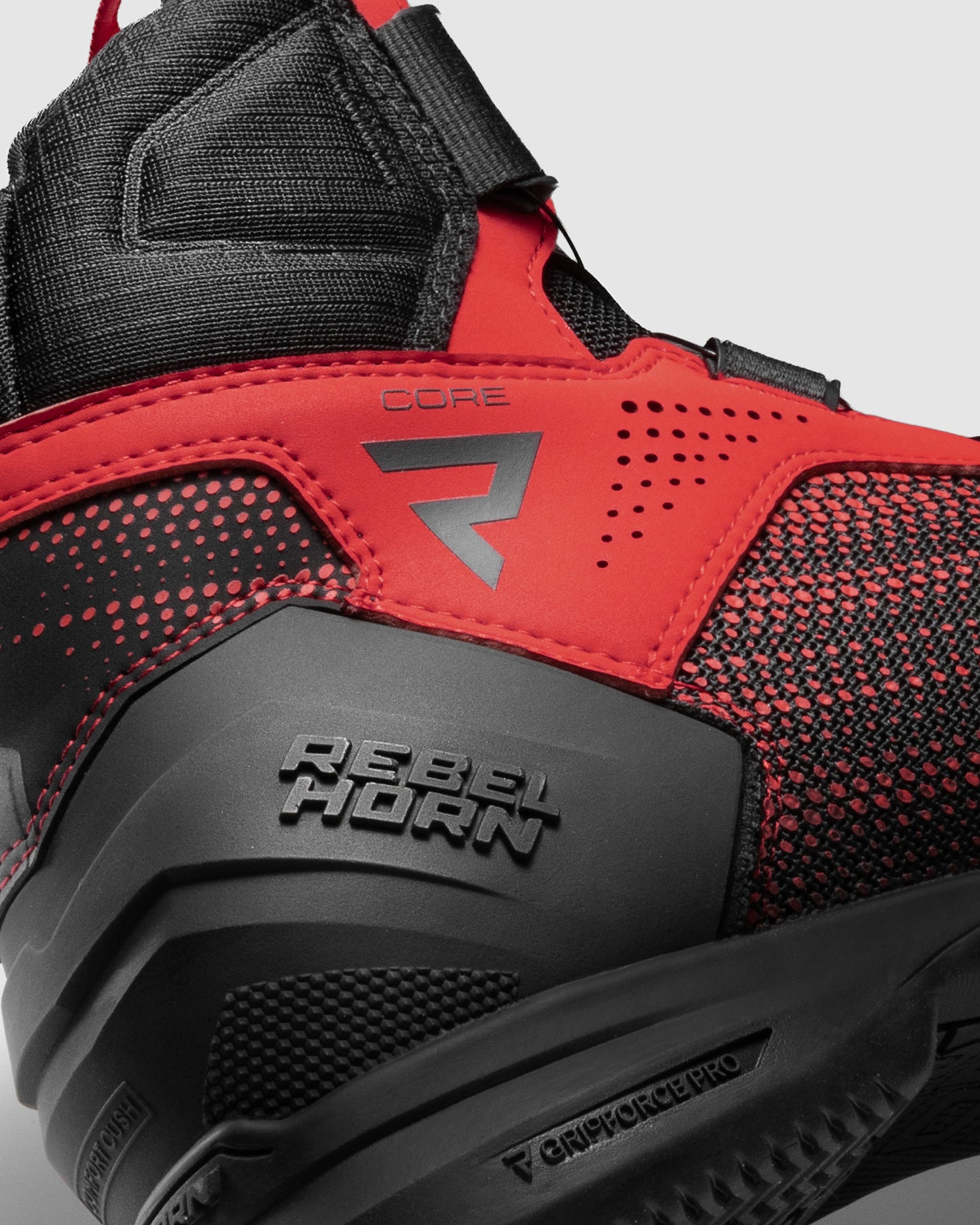Core Motorradstiefel Rot