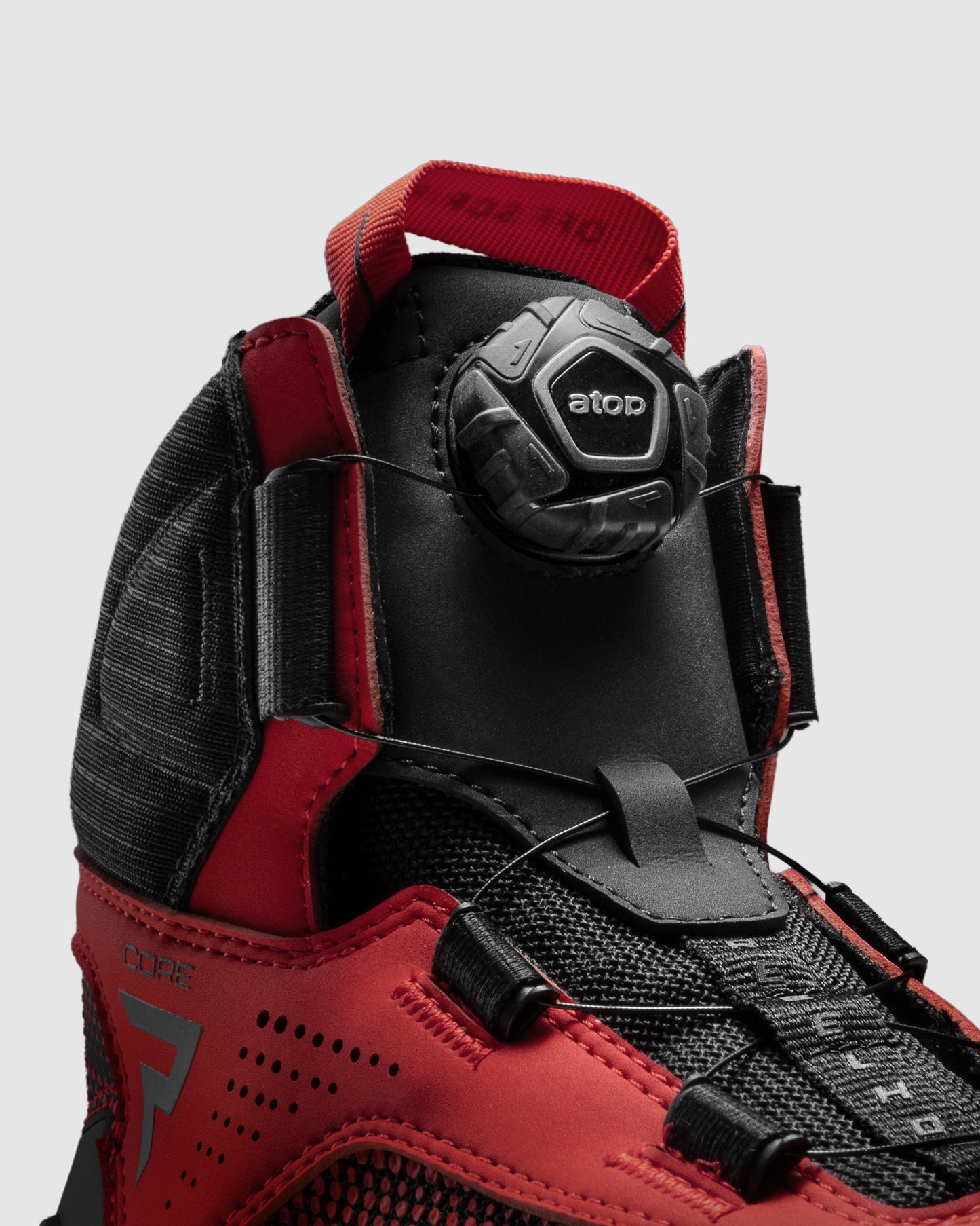 Core Motorradstiefel Rot