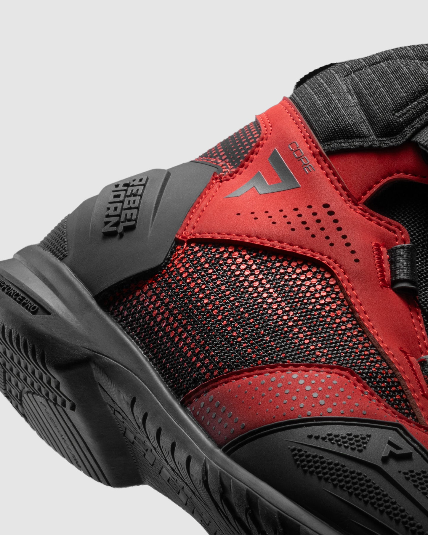 Core Motorradstiefel Rot