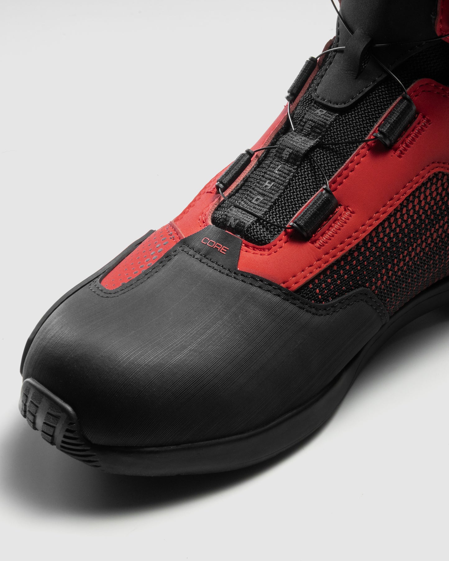 Core Motorradstiefel Rot