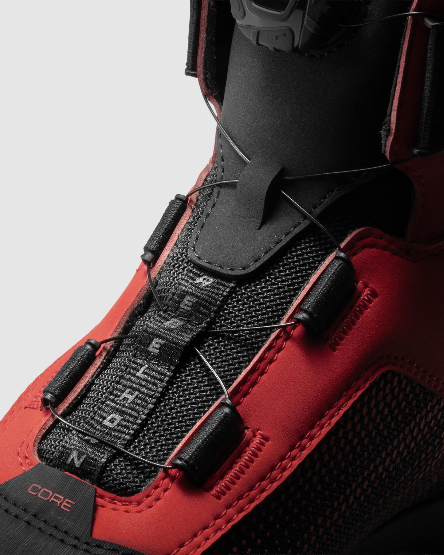 Core Motorradstiefel Rot