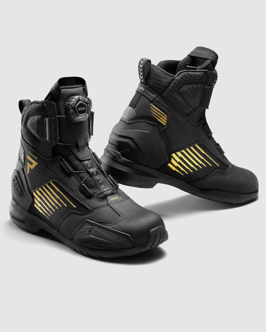 Core Motorradstiefel Gold
