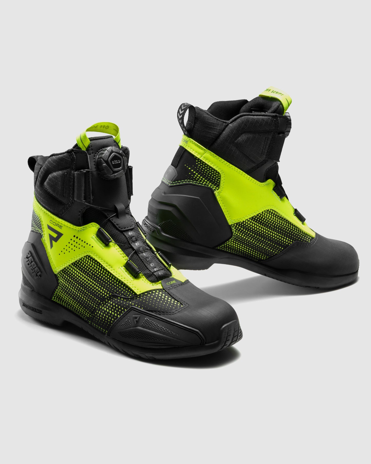 Core Motorradstiefel Gelb