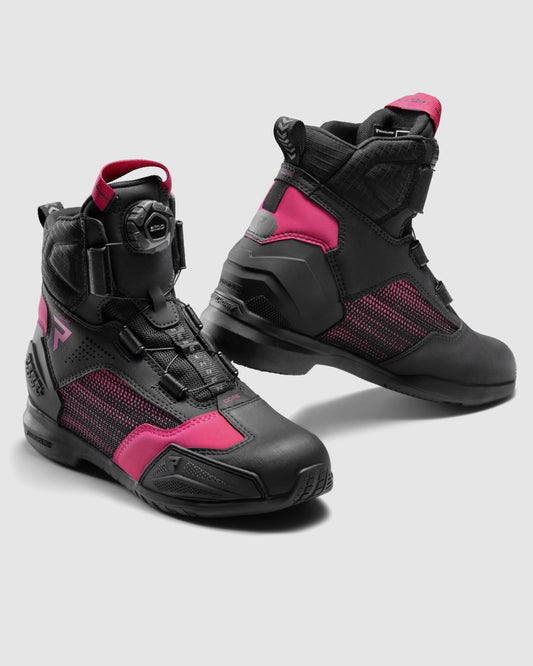 Core Motorradstiefel Rosa