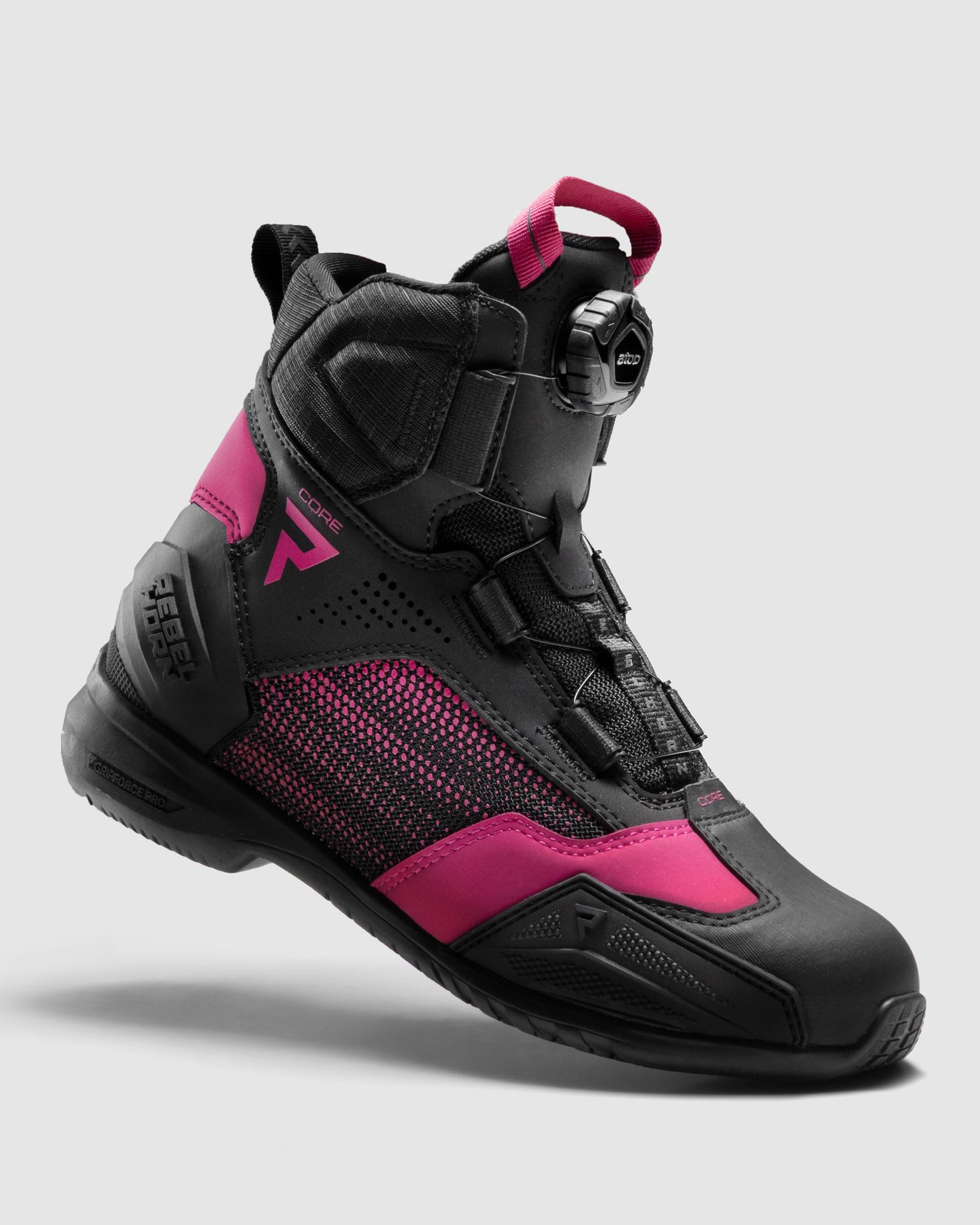 Core Motorradstiefel Rosa