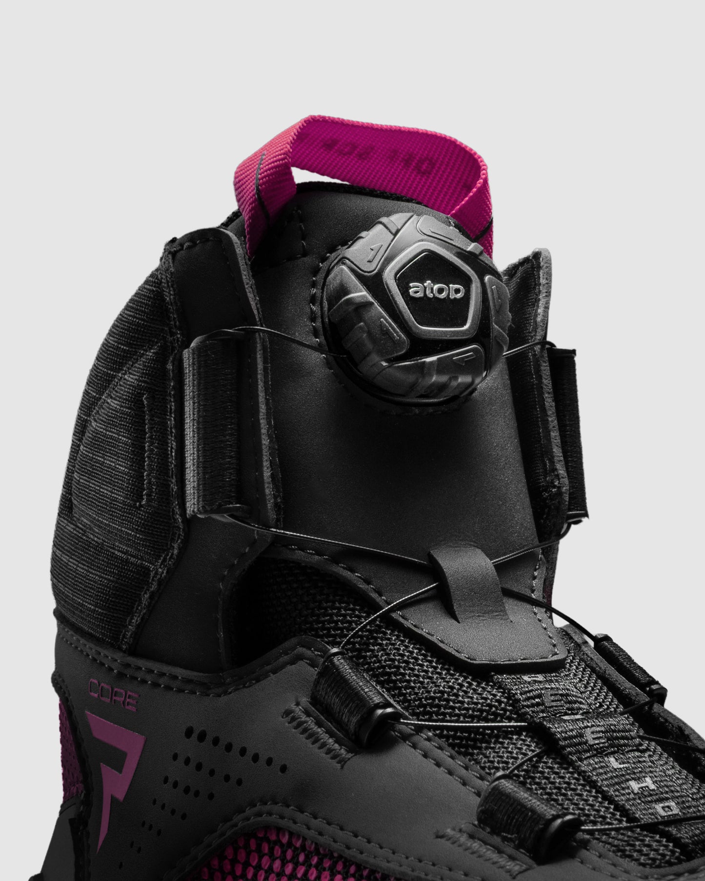 Core Motorradstiefel Rosa